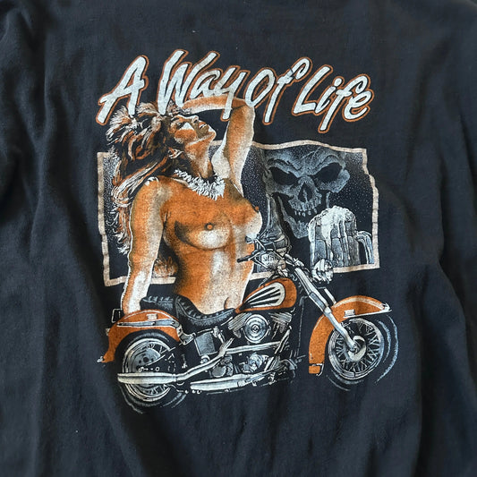 1980s Thrashed “A Way of Life” Biker Tee - 269archive