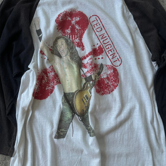 1982 Ted Nugent “Nugent Rules” 3/4 Sleeve Shirt - 269archive