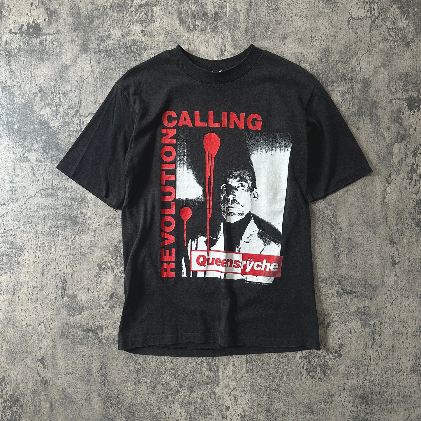 1988 Queensrÿche “Revolution Calling” Album Tee - 269archive