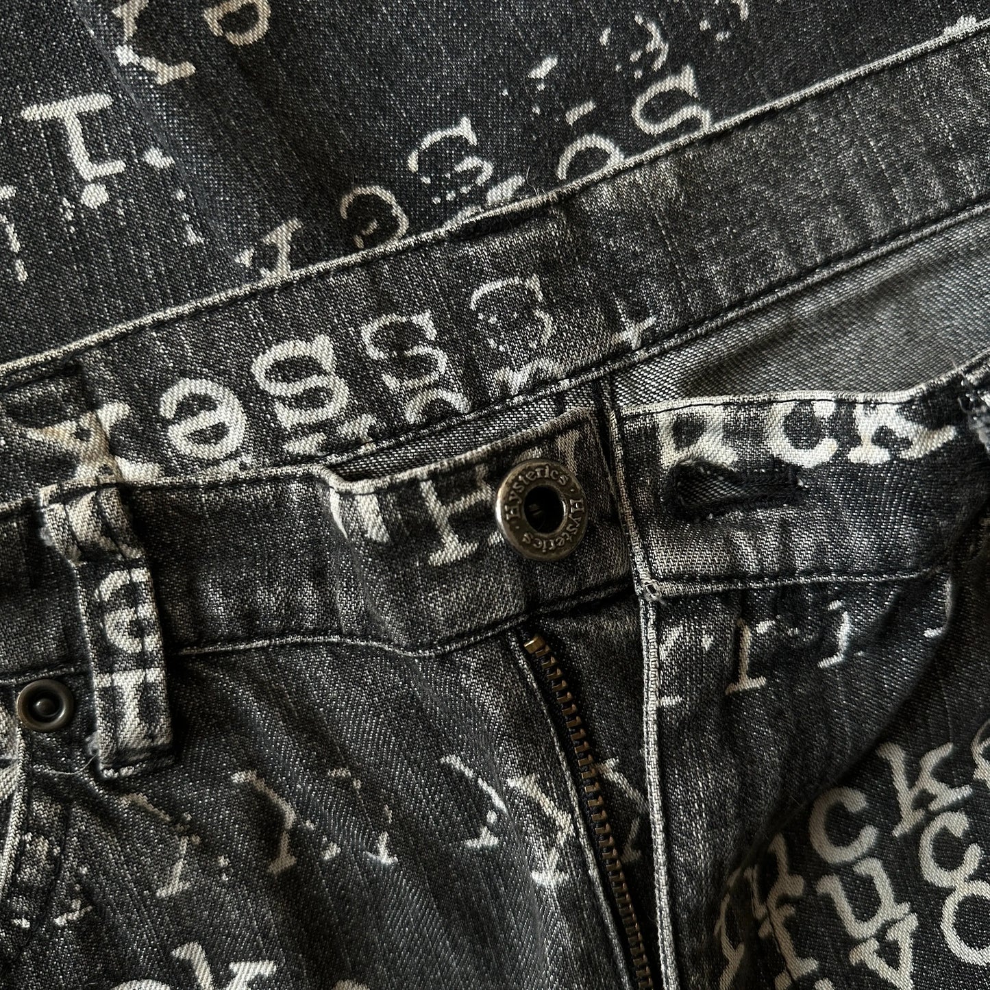 1990s Hysteric Glamour “Typewriter” Denim - 269archive