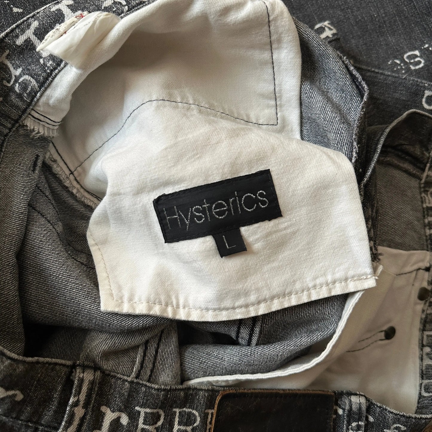 1990s Hysteric Glamour “Typewriter” Denim - 269archive