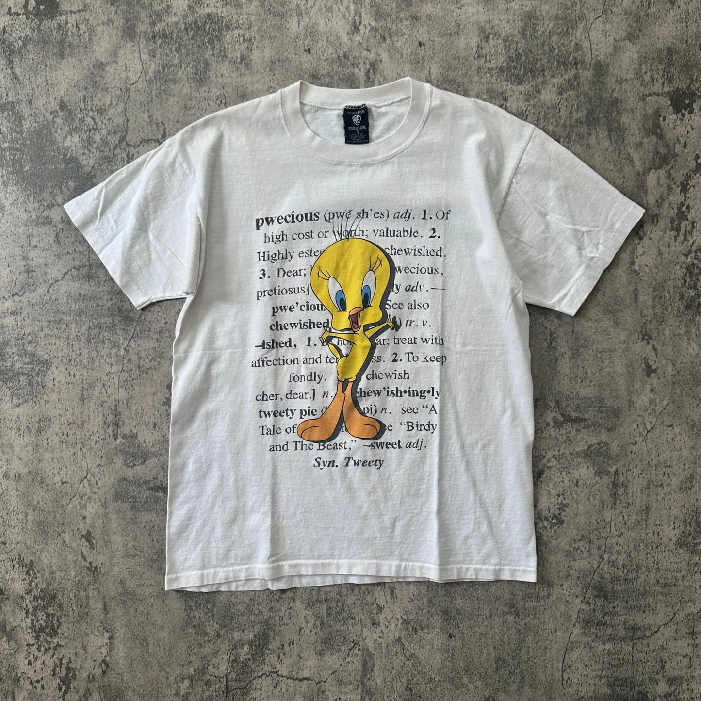 1990s Tweety Bird "Pwecious" Tee - 269archive