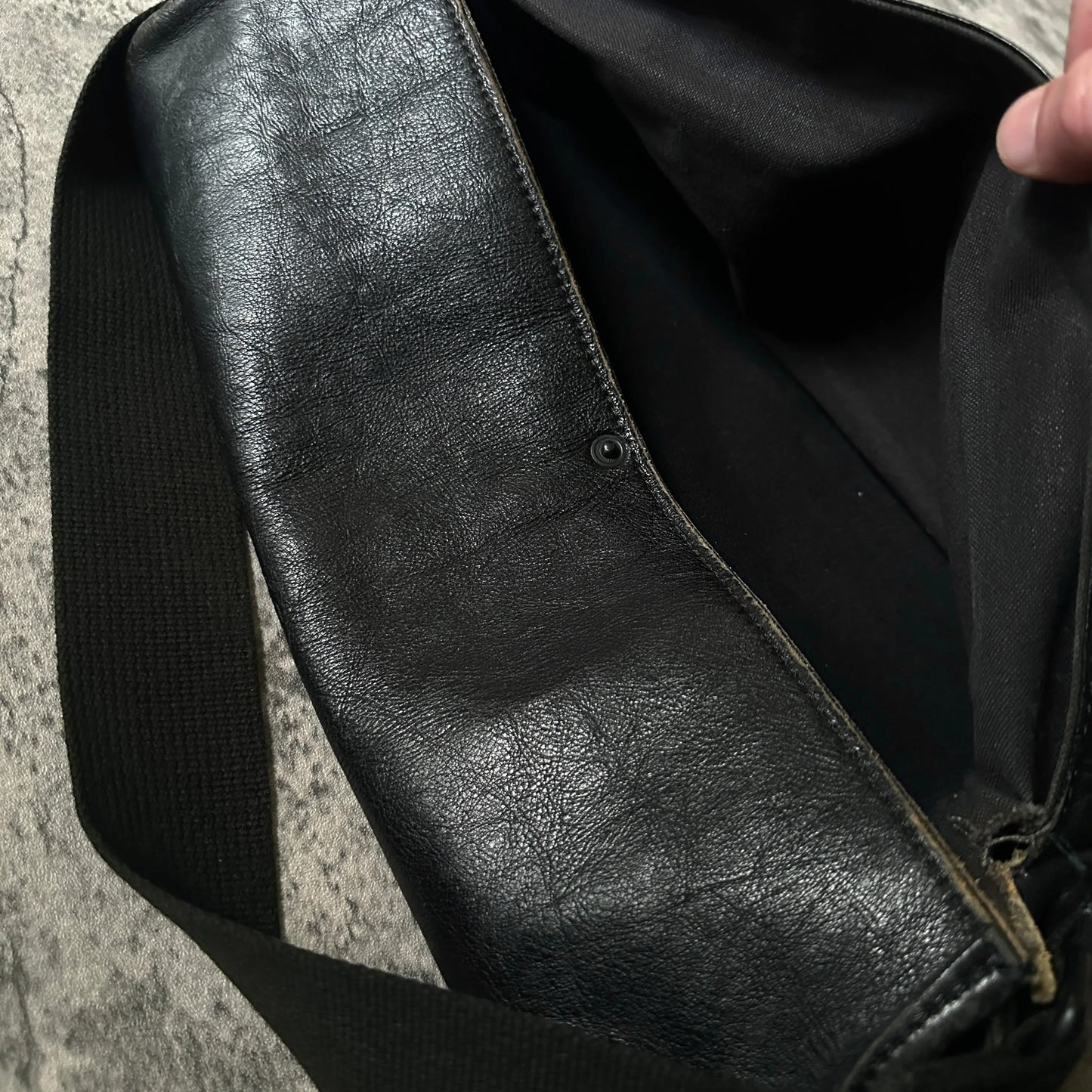 1990s Yohji Yamamoto Y’s For Men “5-Pocket” Messenger Bag - 269archive