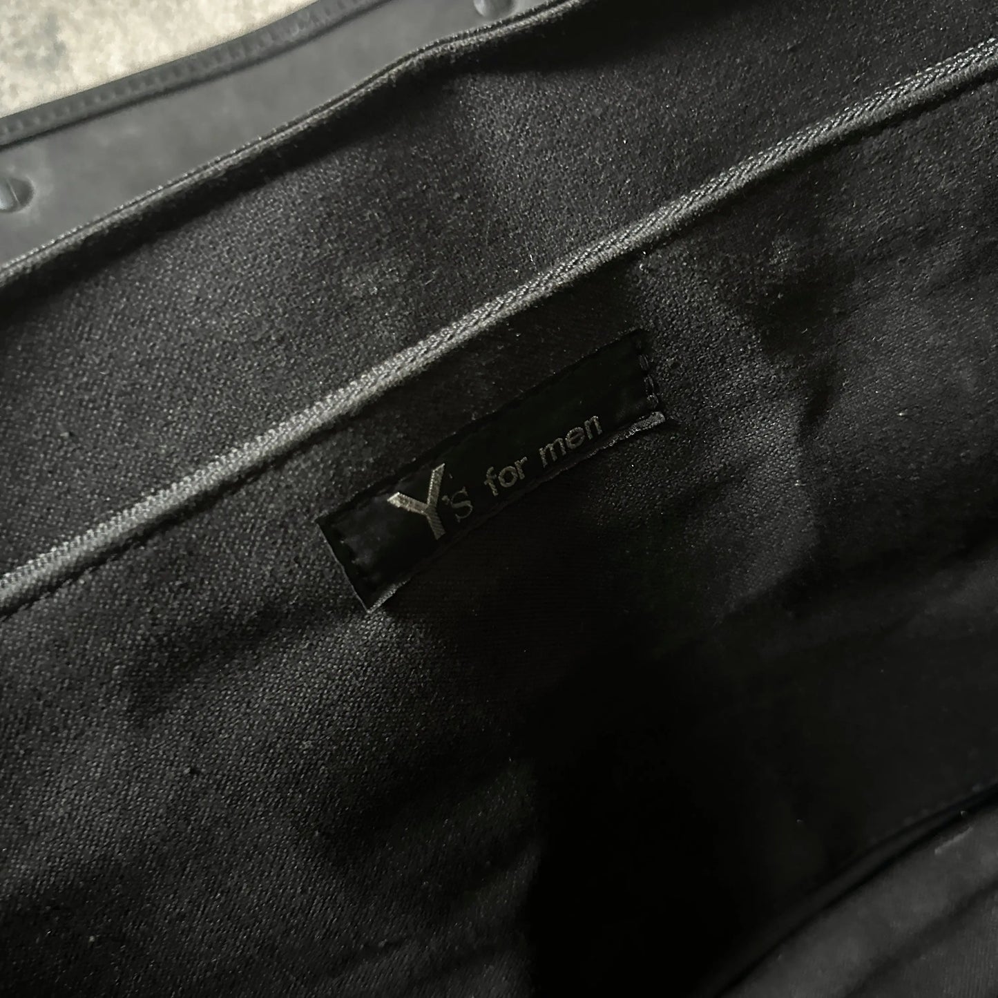 1990s Yohji Yamamoto Y’s For Men “5-Pocket” Messenger Bag - 269archive