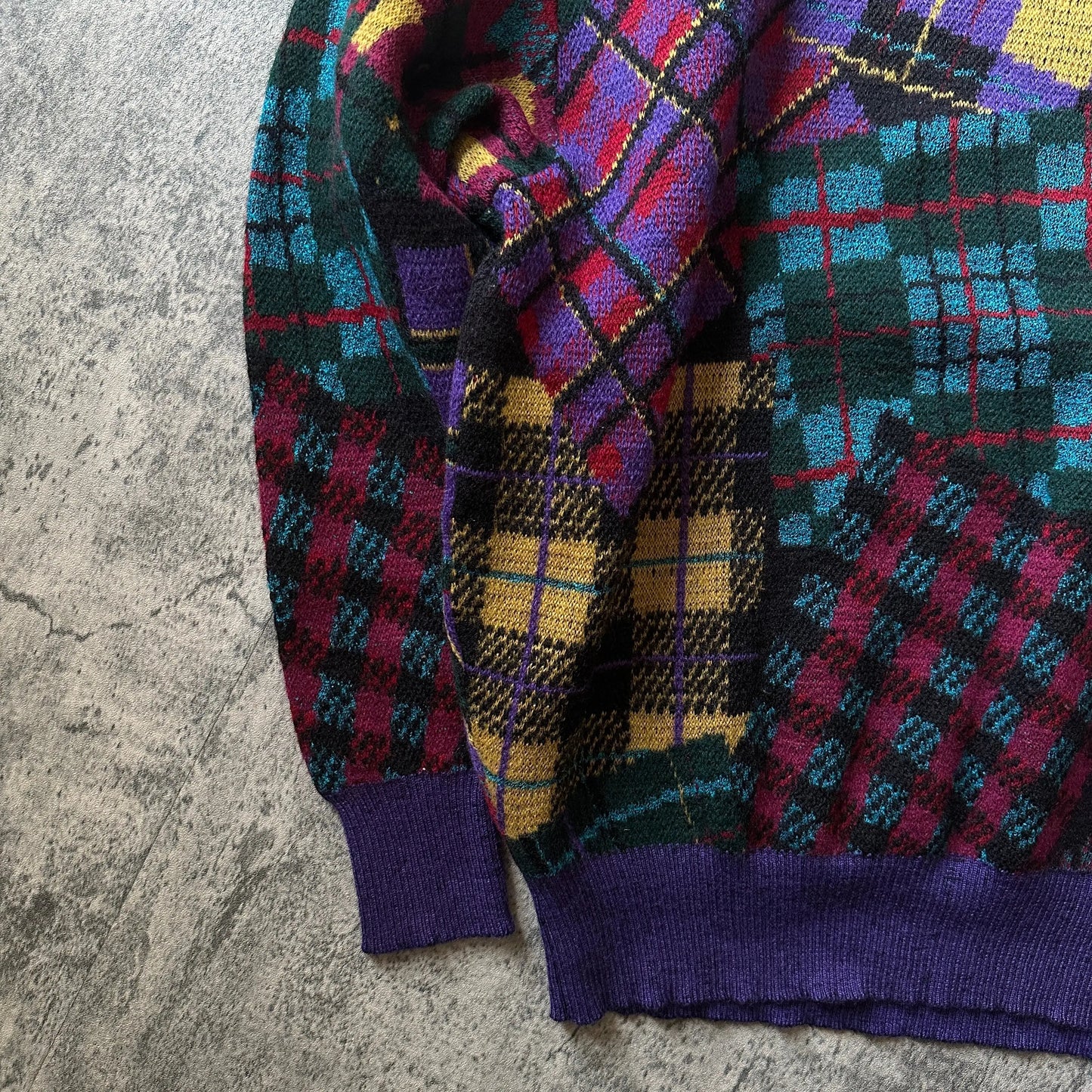 1990s Yoshiyuki Konishi Patchwork Knitted Sweater - 269archive