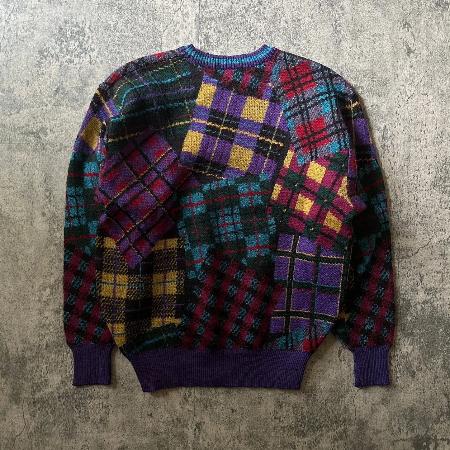 1990s Yoshiyuki Konishi Patchwork Knitted Sweater - 269archive