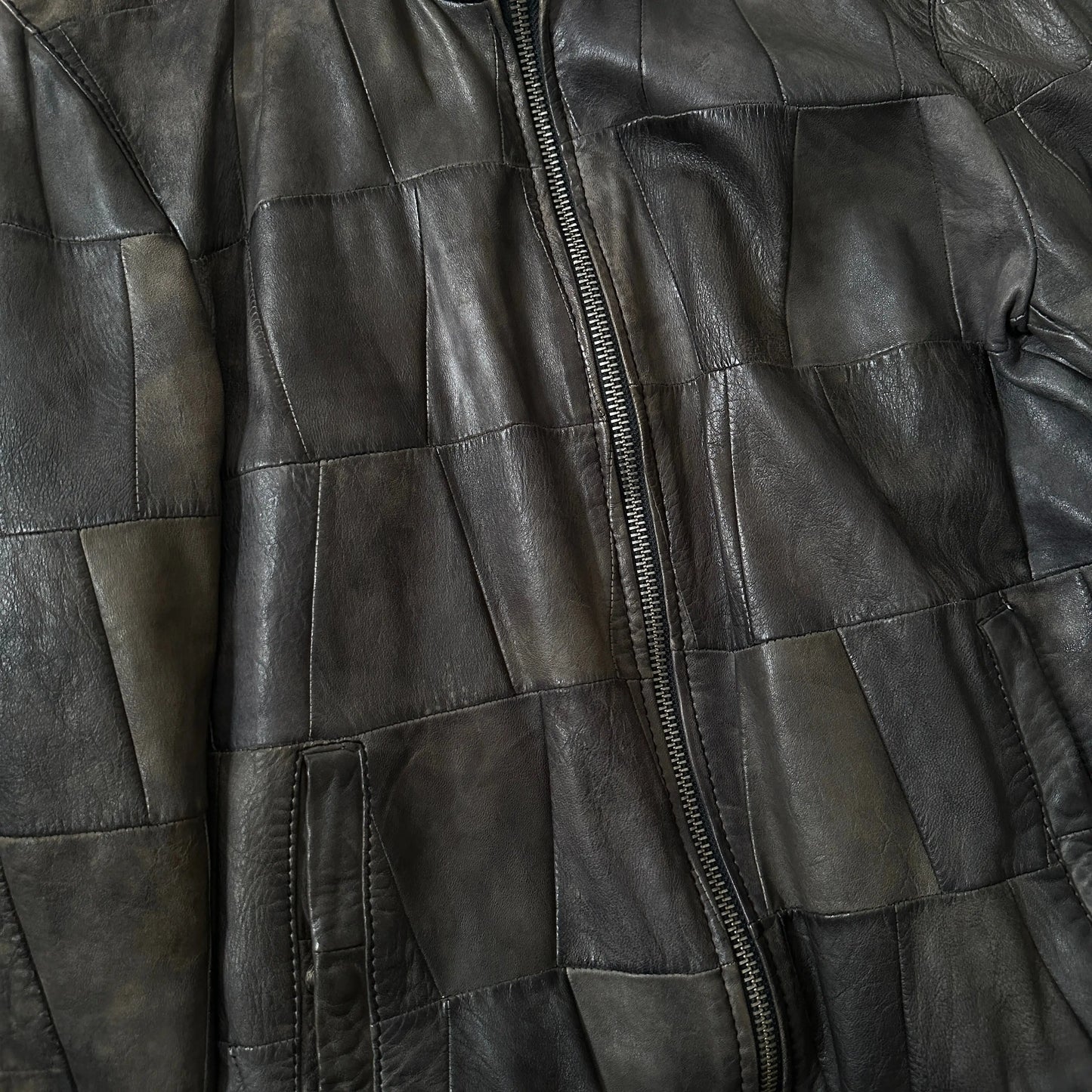 2000s Dolce & Gabbana “Patchwork” Leather Jacket - 269archive