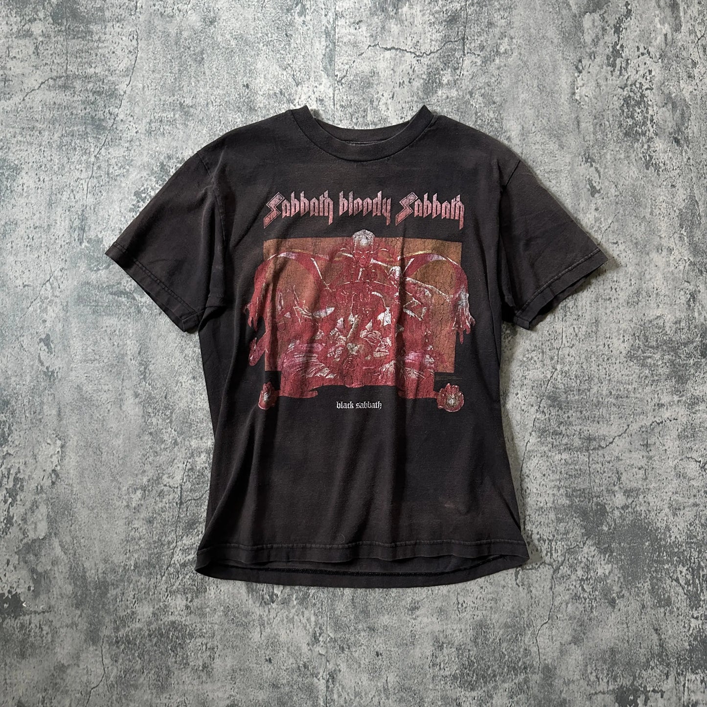 2000s Faded Black Sabbath "Sabbath Bloody Sabbath" Band Tee - 269archive