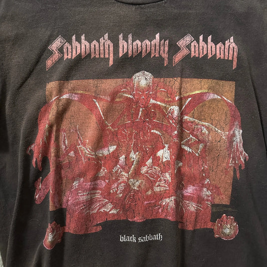2000s Faded Black Sabbath "Sabbath Bloody Sabbath" Band Tee - 269archive