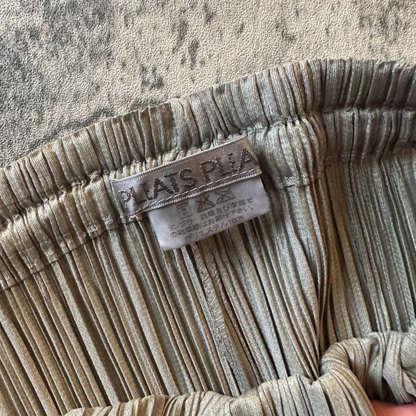 2000s Issey Miyake Pleats Please Object-Dyed Pleated Trousers - 269archive