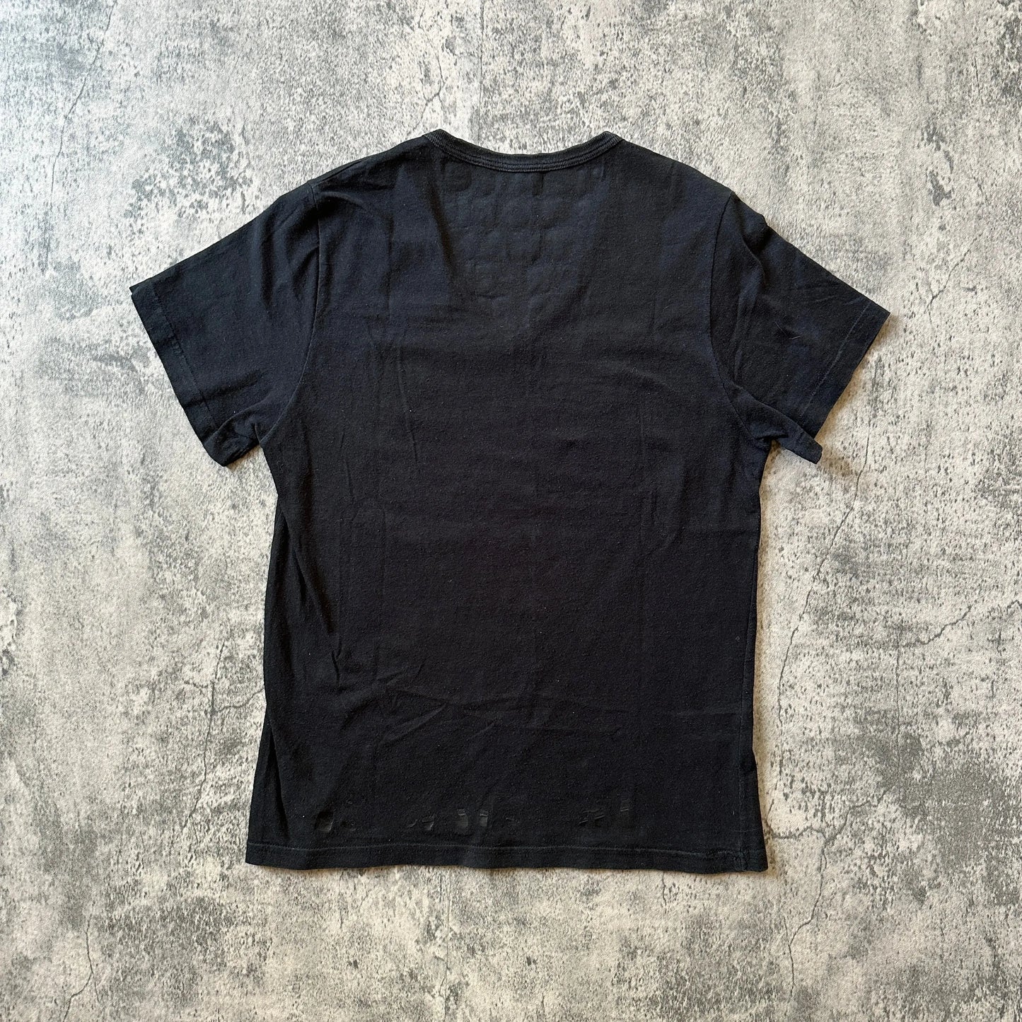 2001 Maison Margiela “AIDS Awareness” Black Tee - 269archive
