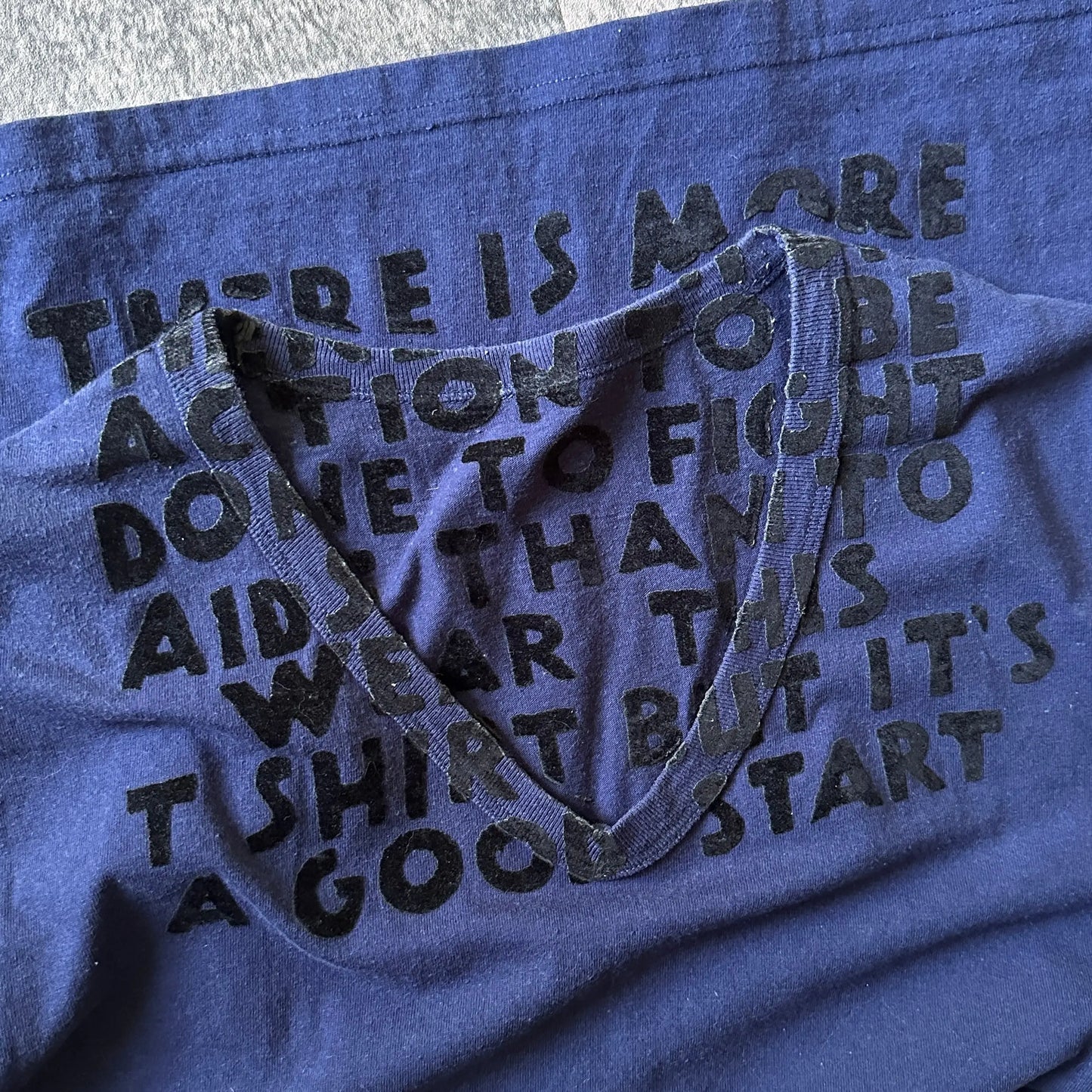 2010 Maison Margiela “AIDS Awareness” Felt Tee - 269archive