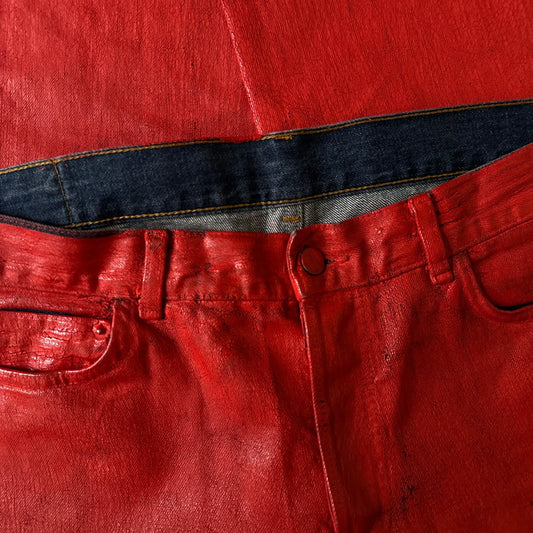 2012 Maison Margiela x H&M Painted Denim - 269archive