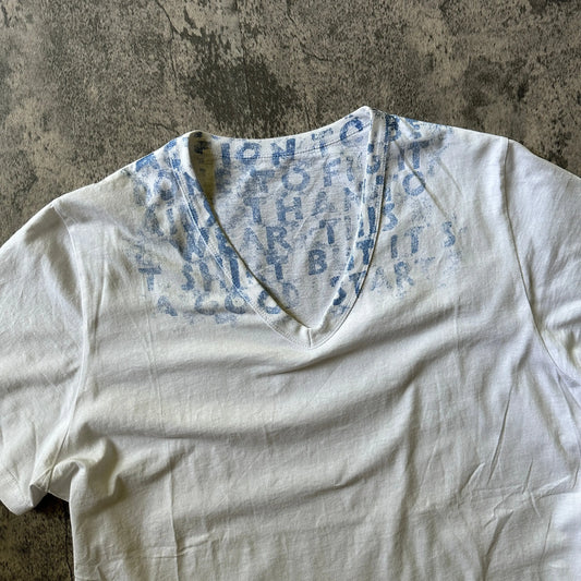 2014 Maison Margiela “AIDS Awareness” Painted Tee - 269archive