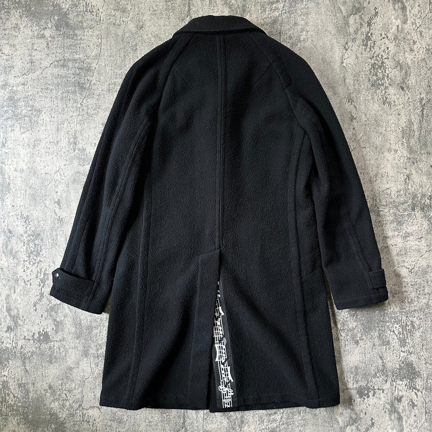 AW07 ‘Music Note’ Boiled Wool Overcoat Coats & Jackets 269archive