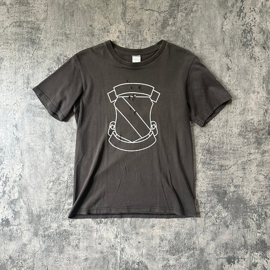 AW01 ‘Standards’ Distressed Shield Tee 269archive