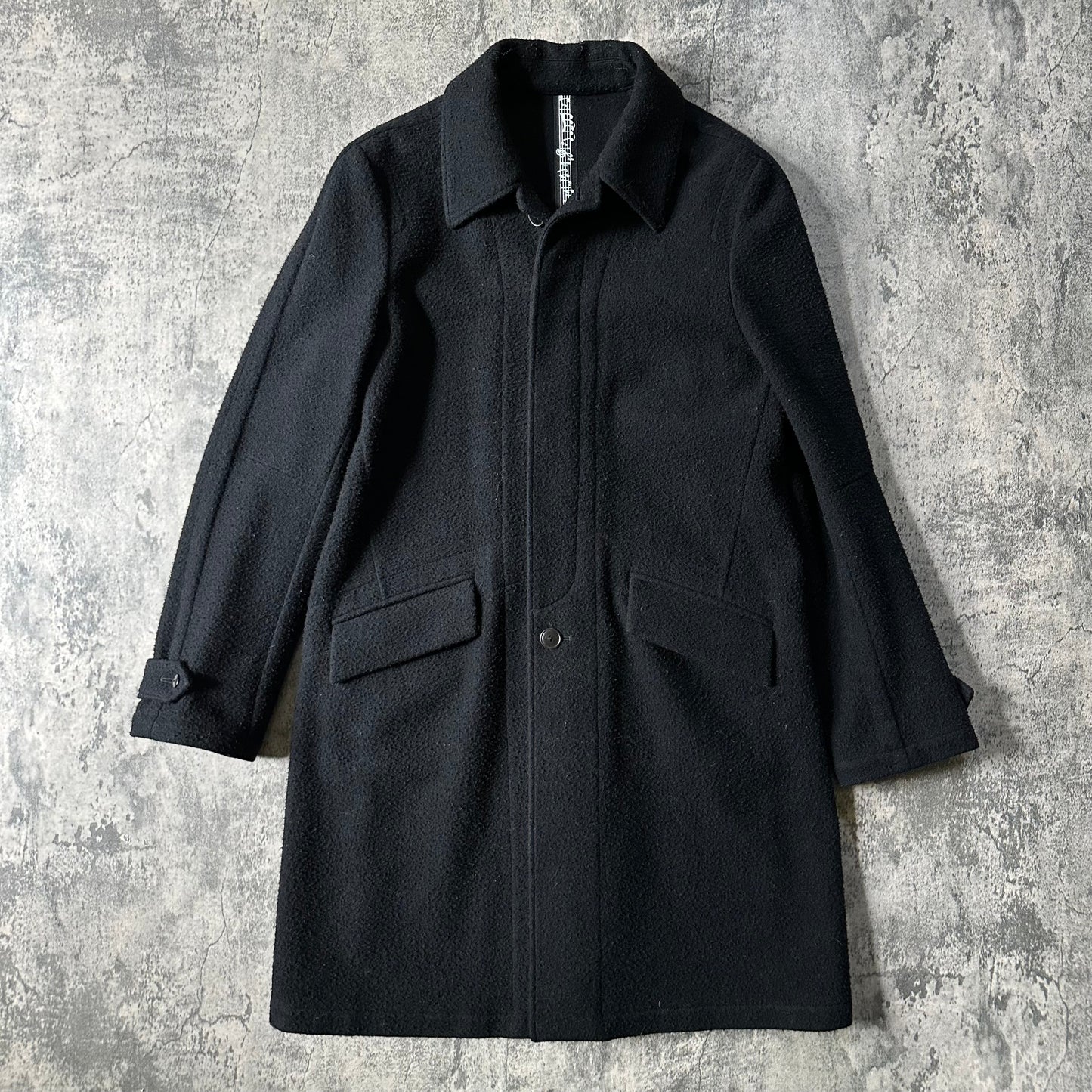 AW07 ‘Music Note’ Boiled Wool Overcoat Coats & Jackets 269archive