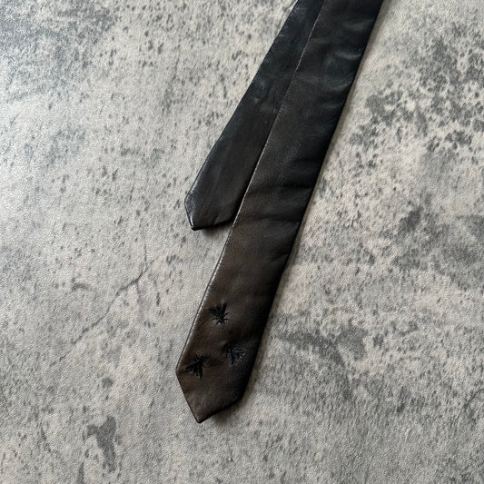 AW06 ‘Guru Guru’ Insect Leather Tie