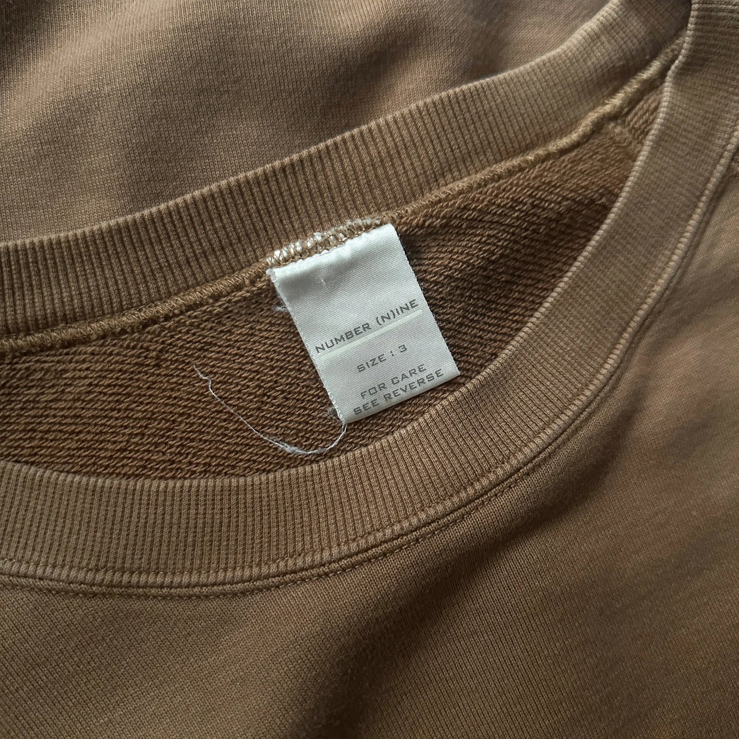 AW01 Number (N)ine “Standards” Shield Crewneck - 269archive