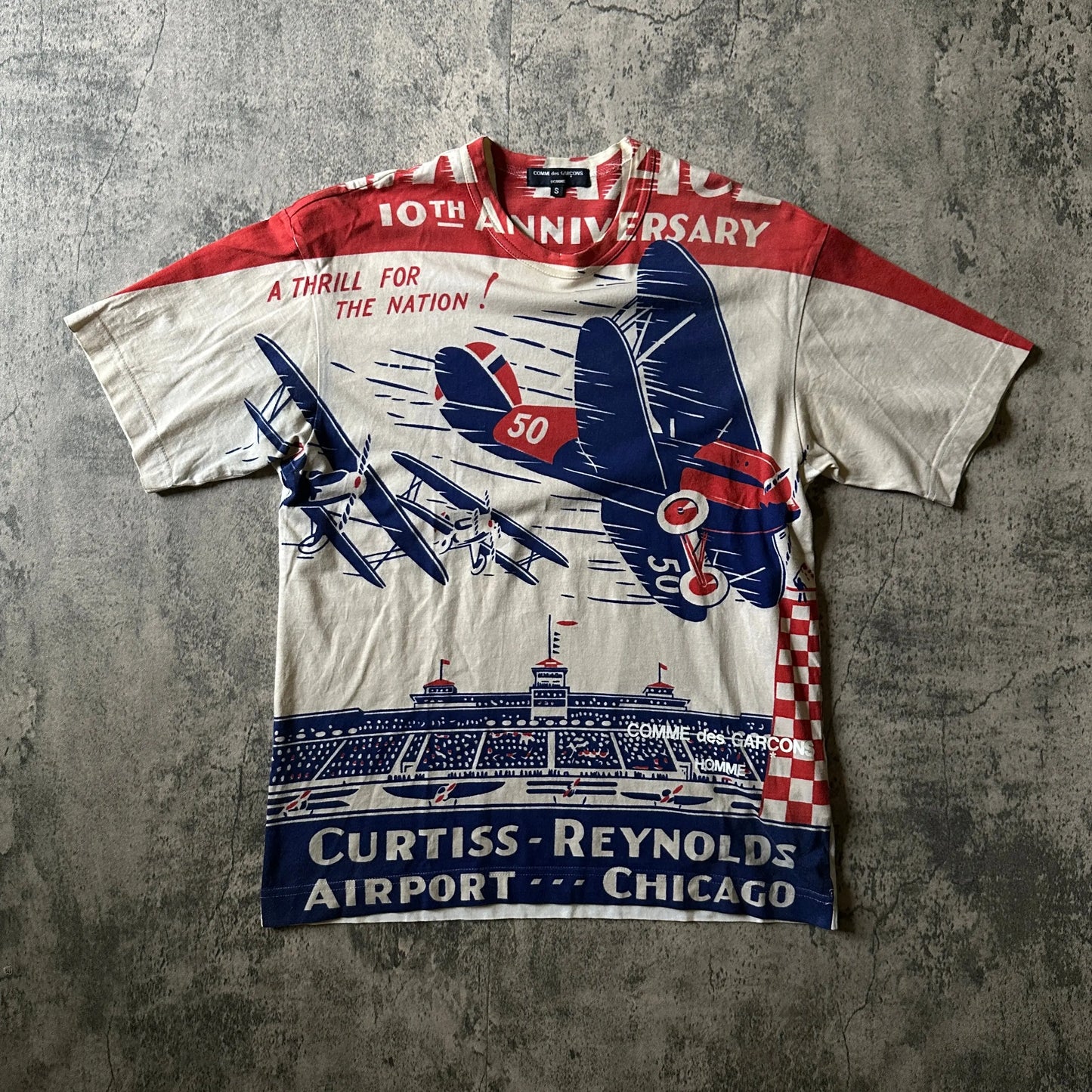 AW03 Comme des Garçons Homme “Airplane” Tee - 269archive