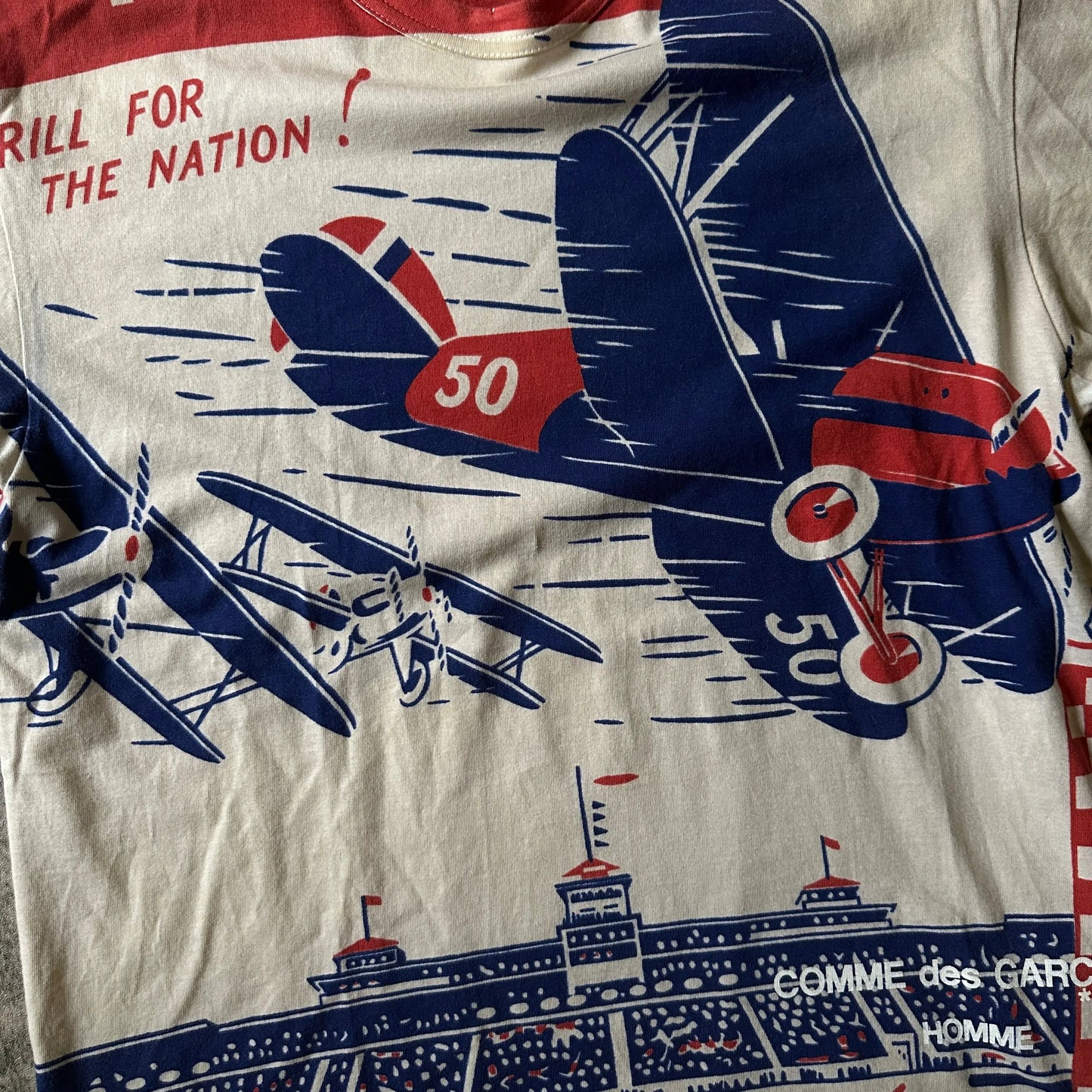 AW03 Comme des Garçons Homme “Airplane” Tee - 269archive