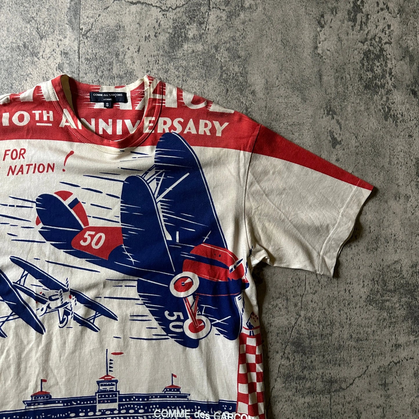 AW03 Comme des Garçons Homme “Airplane” Tee - 269archive
