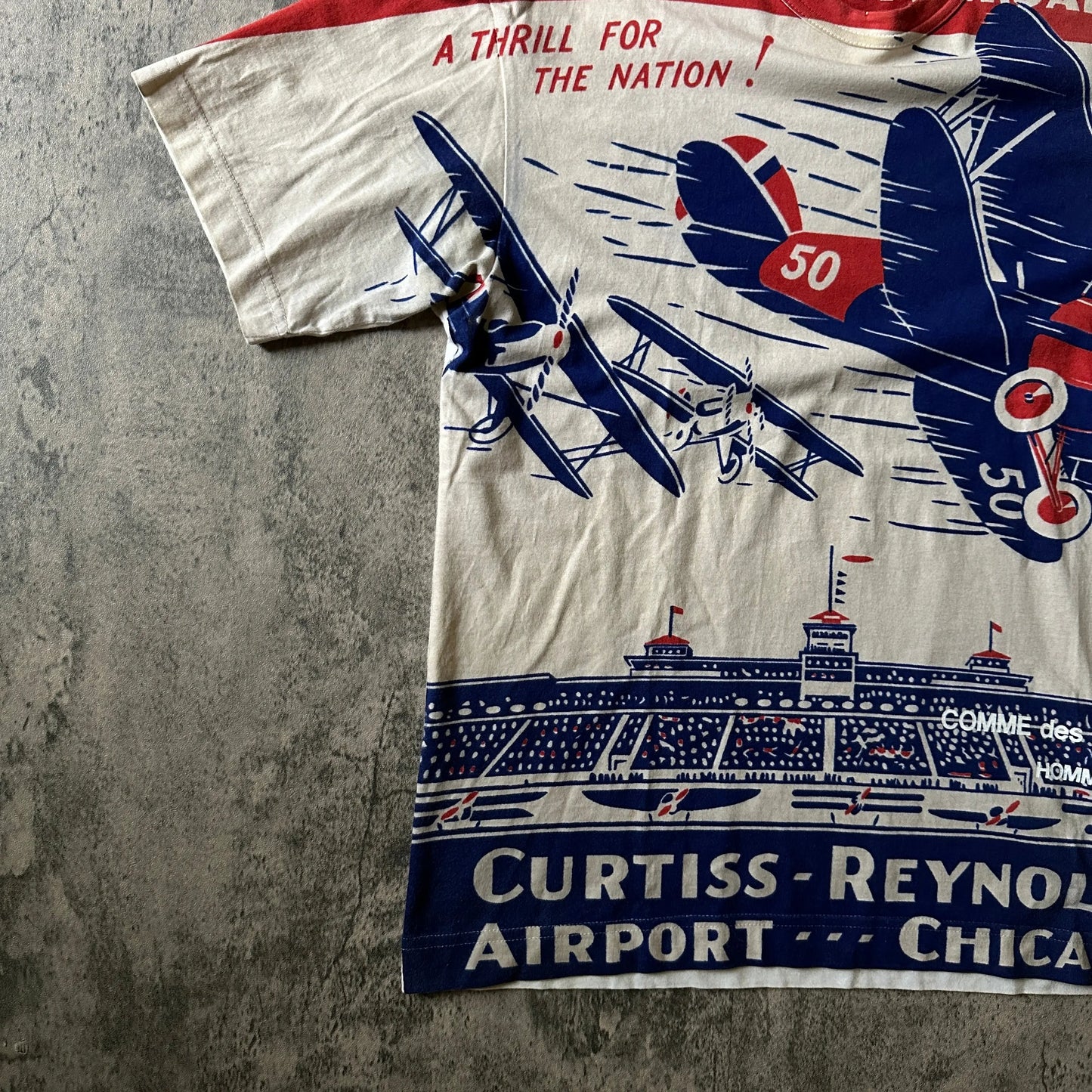 AW03 Comme des Garçons Homme “Airplane” Tee - 269archive