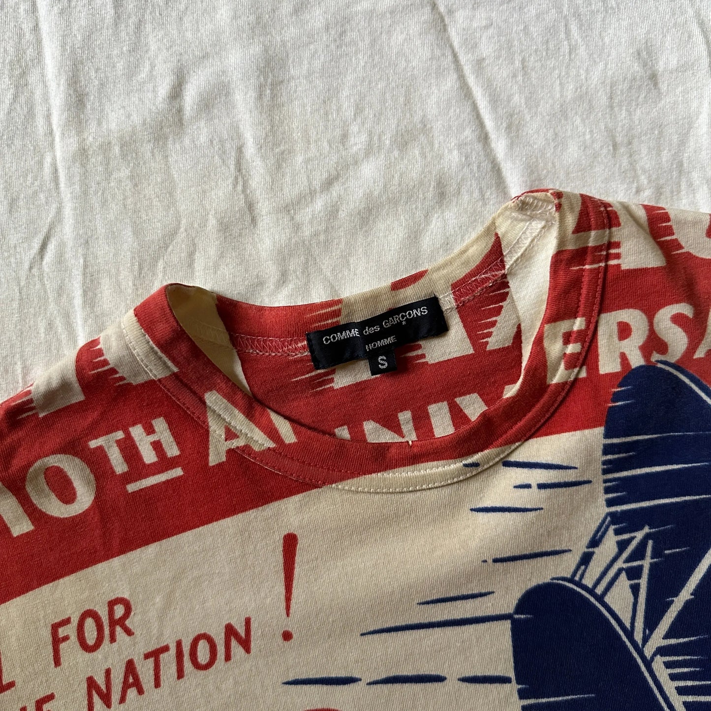 AW03 Comme des Garçons Homme “Airplane” Tee - 269archive