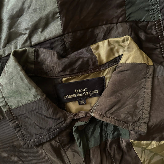 AW03 Comme des Garçons Tricot Patchwork Jacket - 269archive