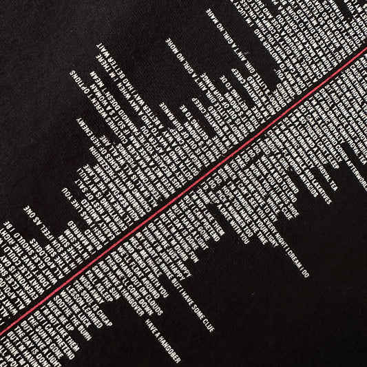 AW03 Number (N)ine “Touch Me I’m Sick” Nirvana Lyric Tee - 269archive