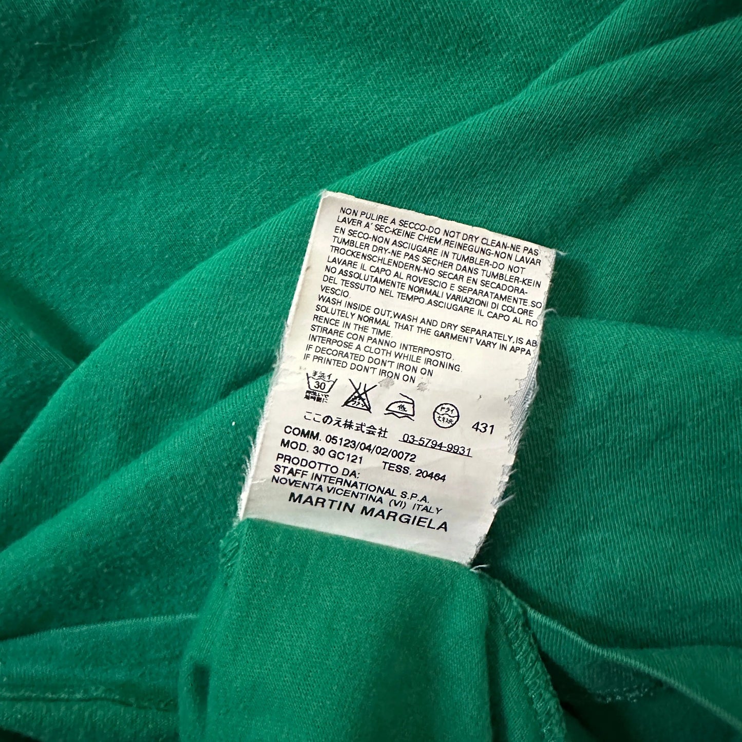 AW07 Maison Margiela “Trompe L’oeil” Long Sleeve - 269archive