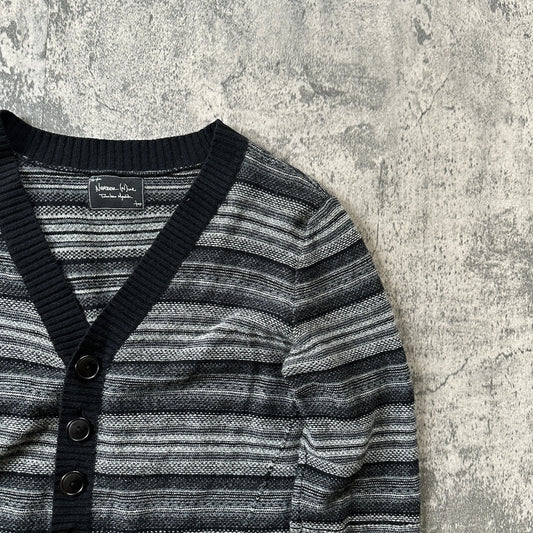 AW07 Number (N)ine Striped Cardigan - 269archive