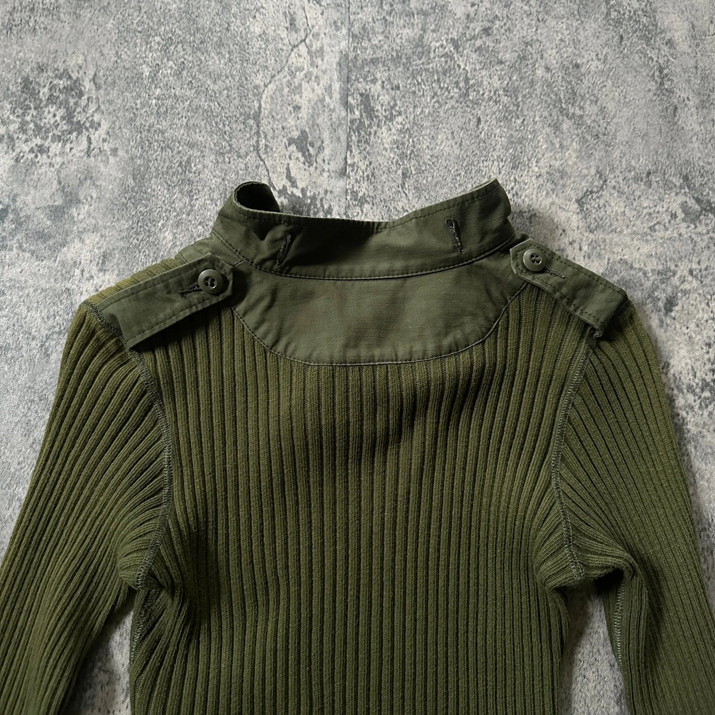 AW10 Runway Junya Watanabe “White Fur” Detachable Hood Ribbed-Knit Dress - 269archive