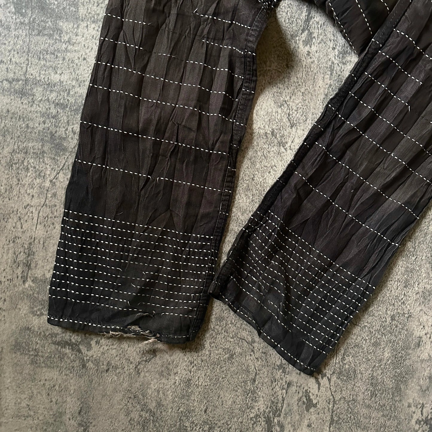 AW11 Runway Issey Miyake “Boro Stitched” APOC Pants - 269archive