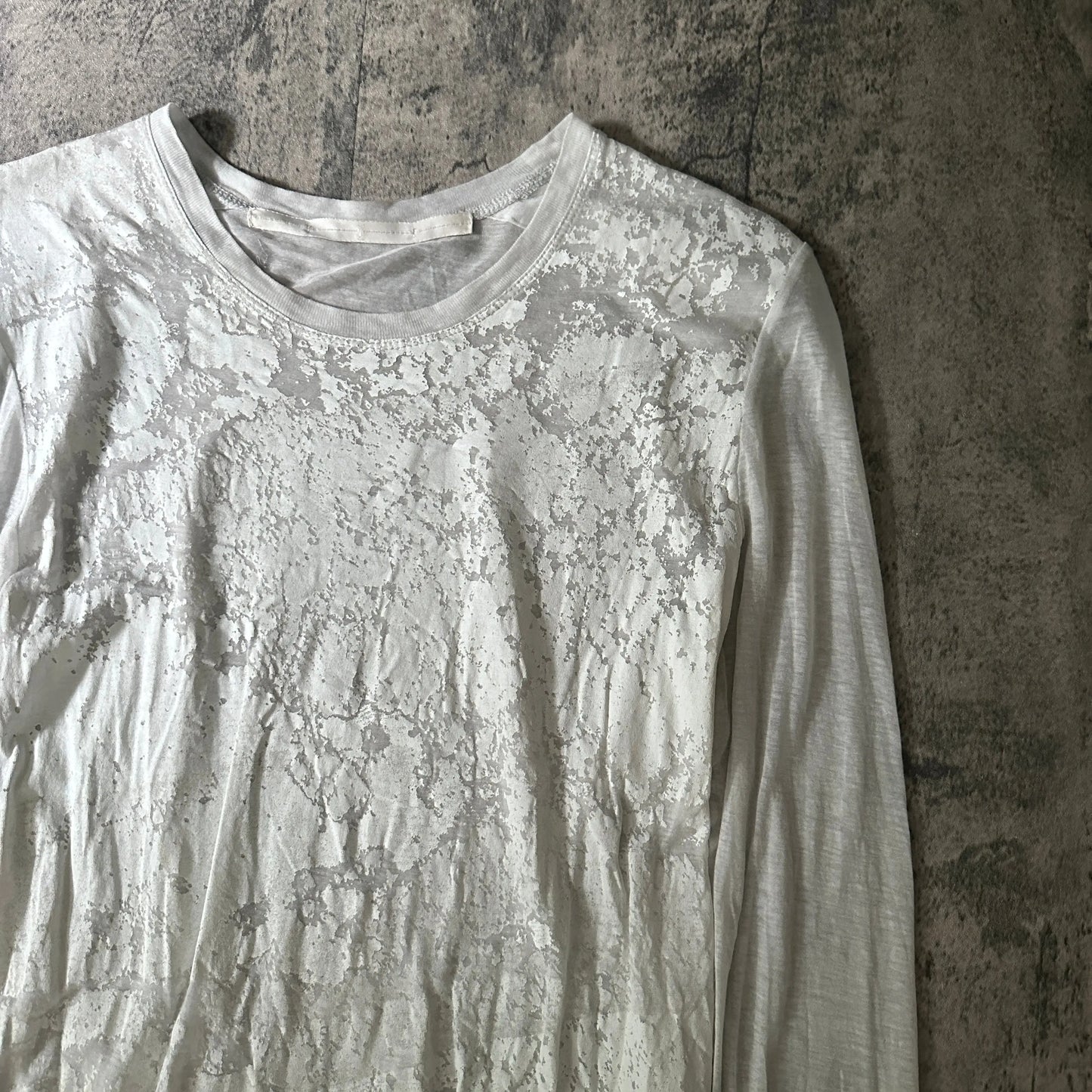 AW15 Julius “Cracked Paint” Mesh Long Sleeve - 269archive