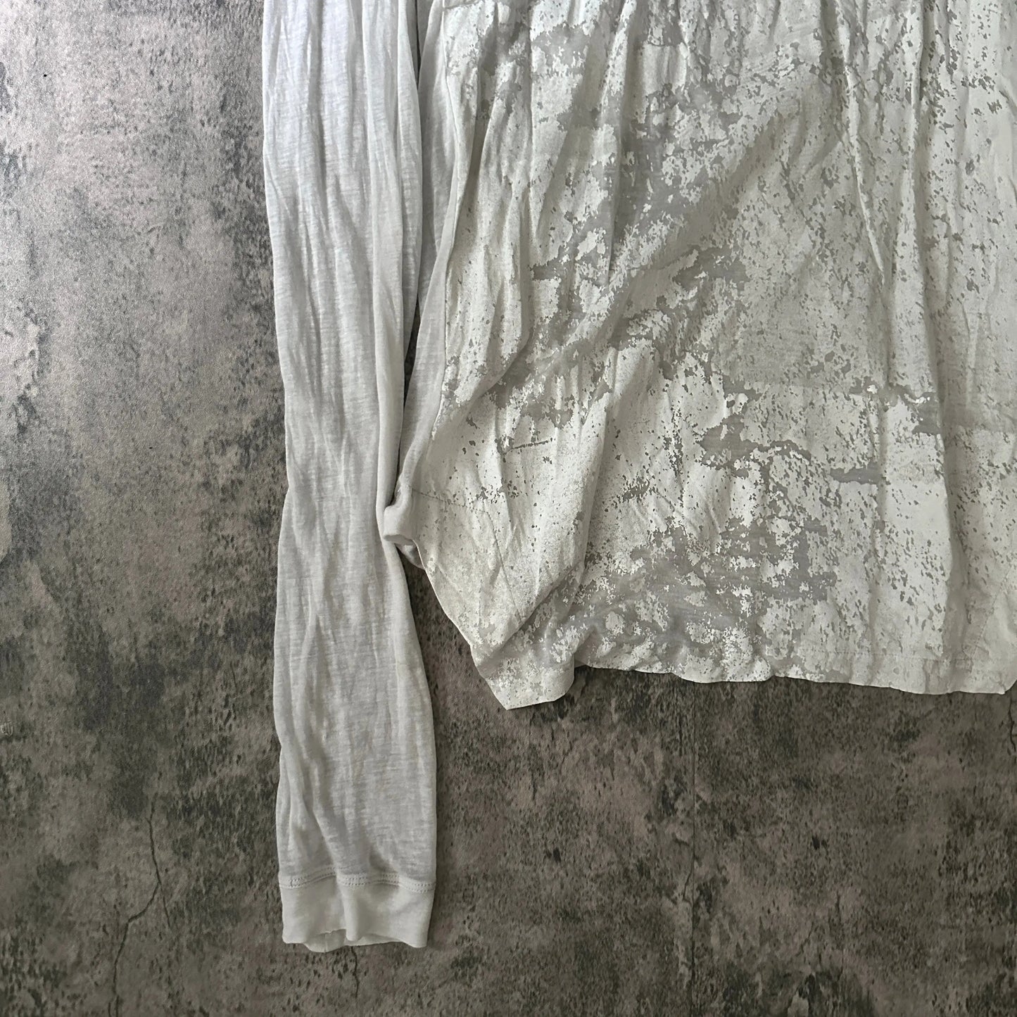 AW15 Julius “Cracked Paint” Mesh Long Sleeve - 269archive