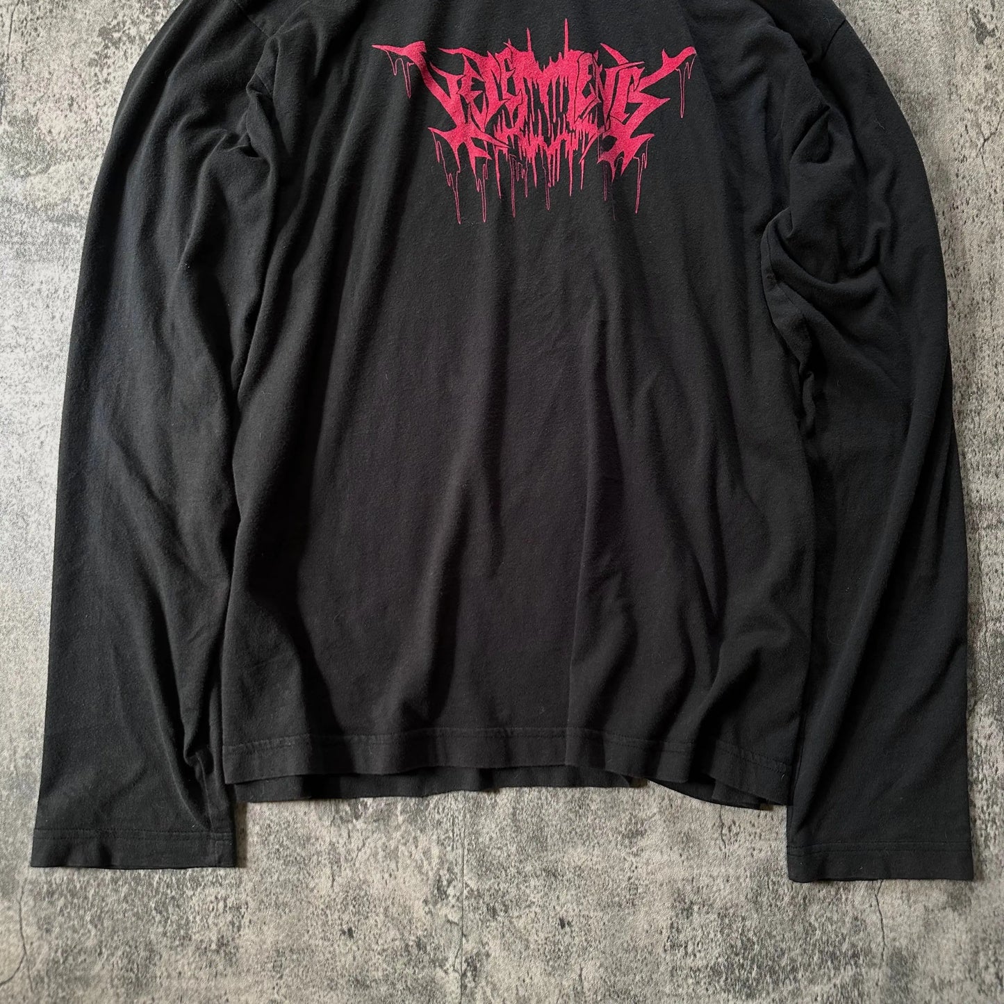 AW18 Vetements “Metal Tour” Oversized Hoodie - 269archive