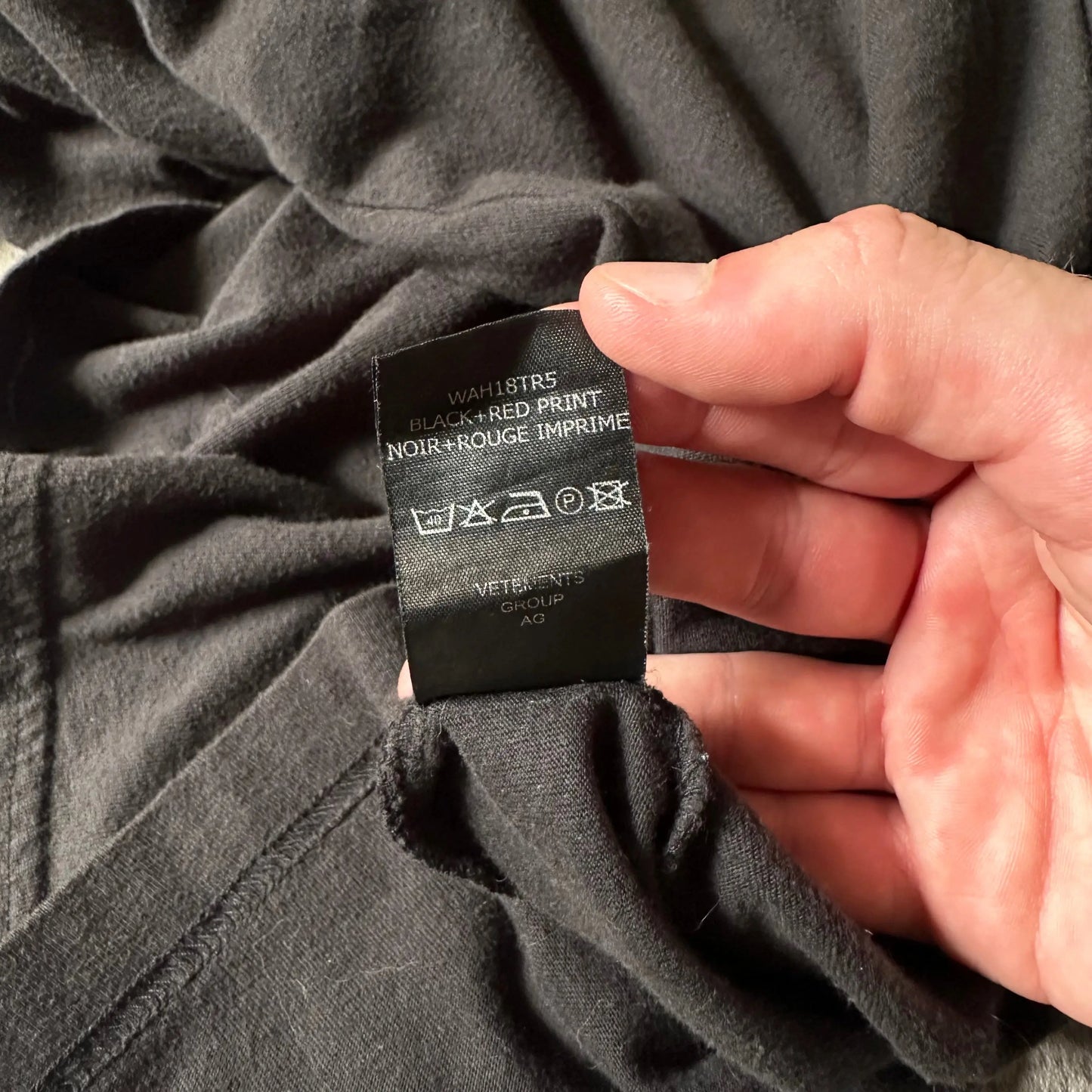 AW18 Vetements “Metal Tour” Oversized Hoodie - 269archive
