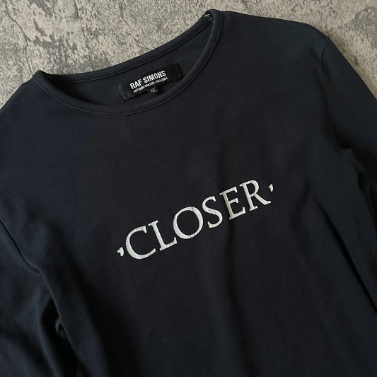 AW2003 Raf Simons “Closer” Long Sleeve Tee - 269archive