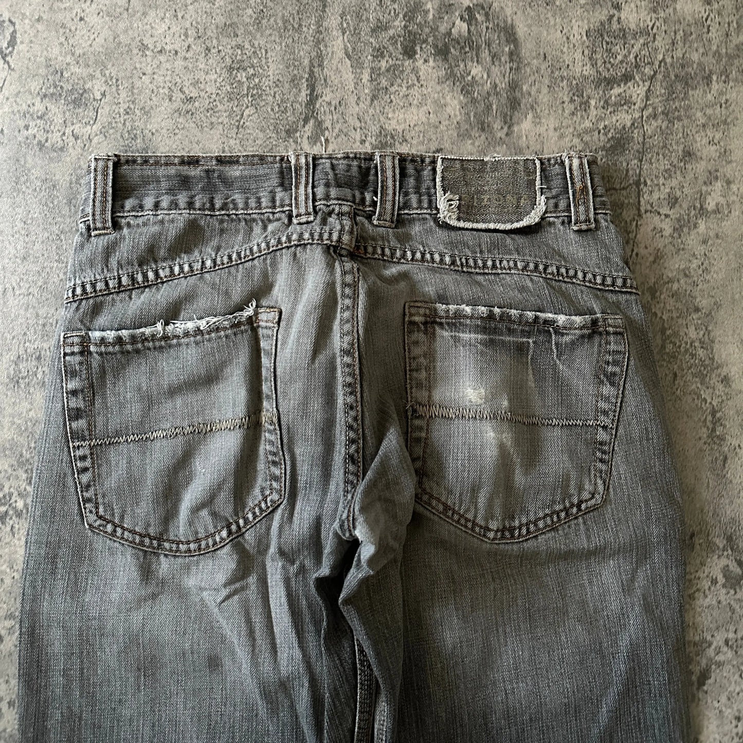 Arizona Faded Wide-Leg Denim (31x28) - 269archive