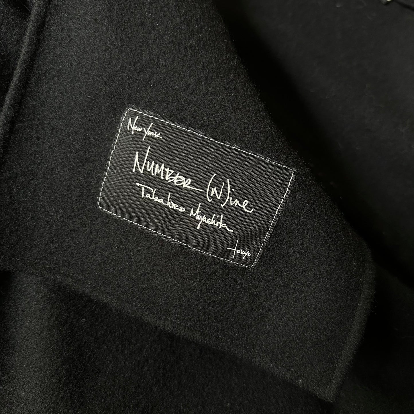 AW07 ‘Music Note’ Boiled Wool Overcoat Coats & Jackets 269archive