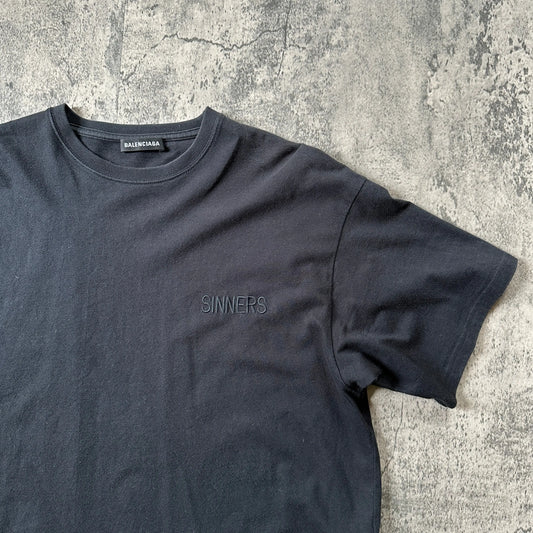 Balenciaga "Sinners" Oversized Tee - 269archive