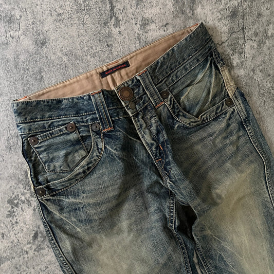 Blue Way Faded Bootcut Denim (31x32) - 269archive