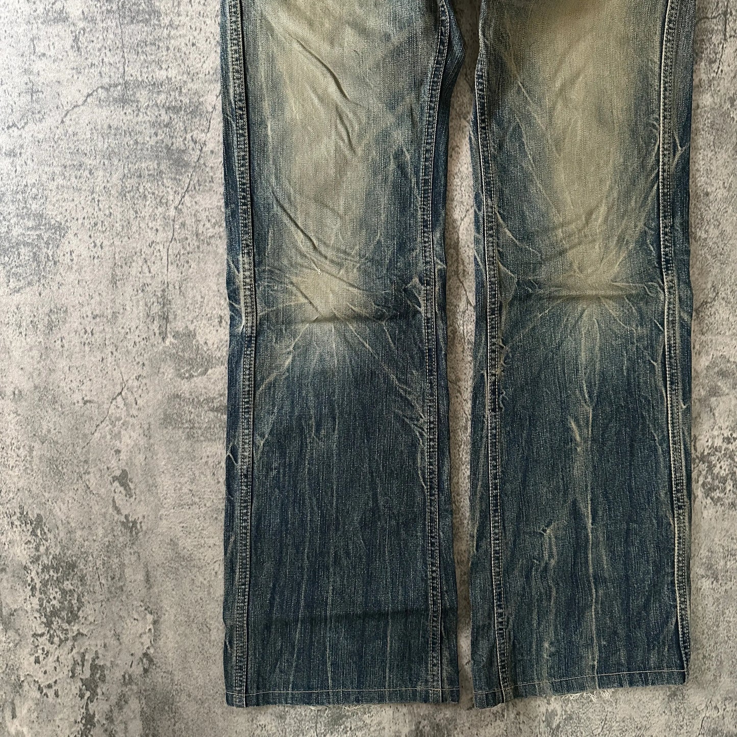 Blue Way Faded Bootcut Denim (31x32) - 269archive