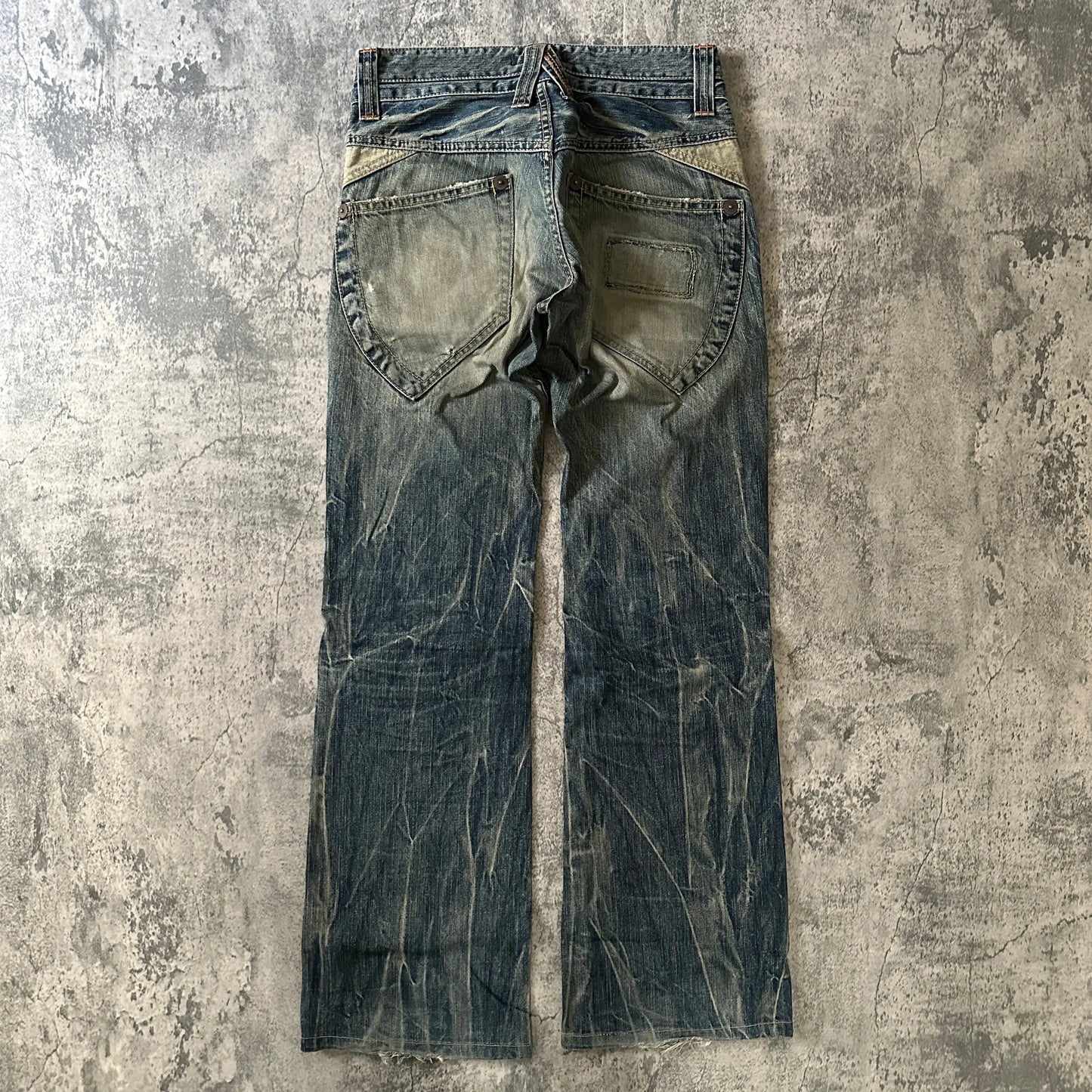 Blue Way Faded Bootcut Denim (31x32) - 269archive