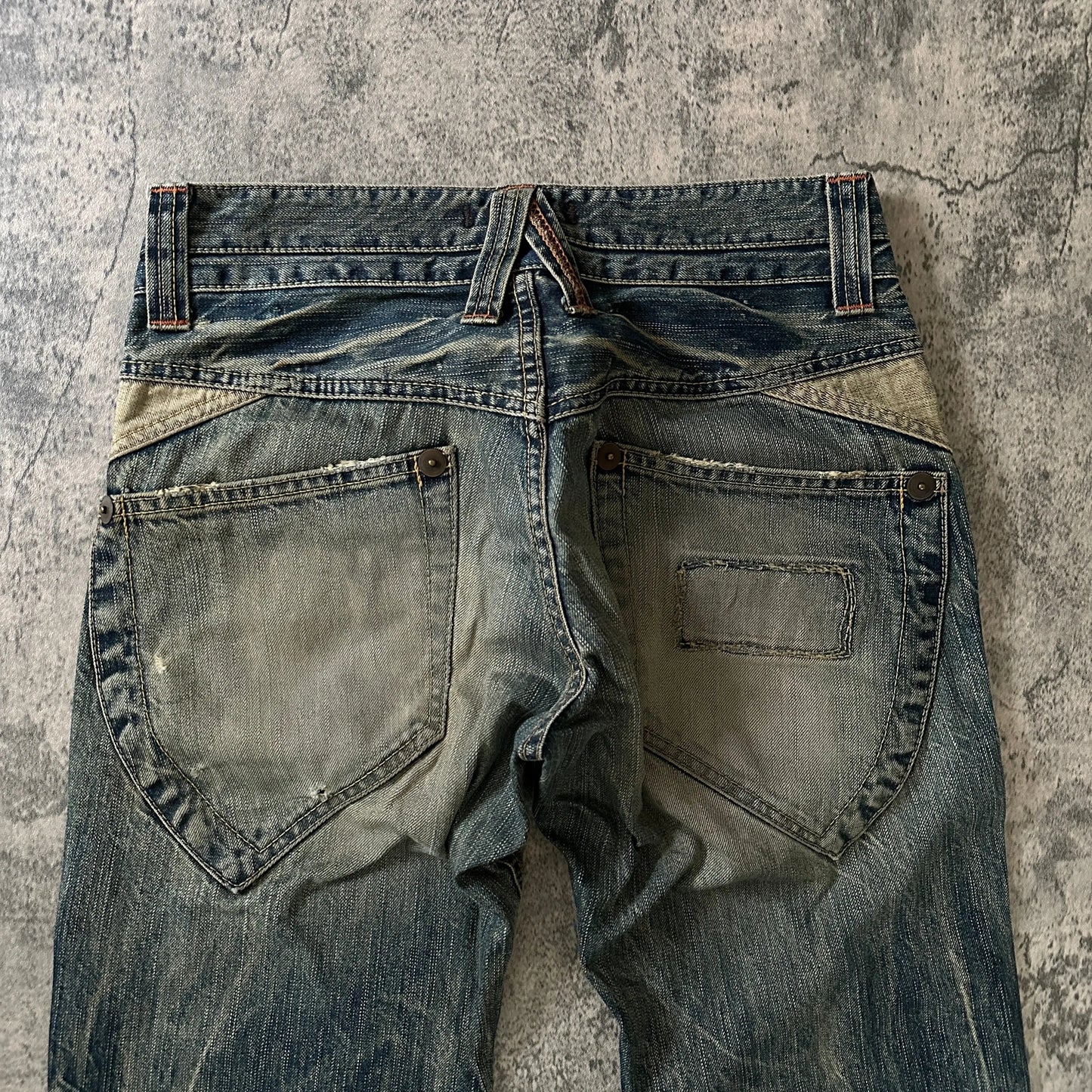 Blue Way Faded Bootcut Denim (31x32) - 269archive