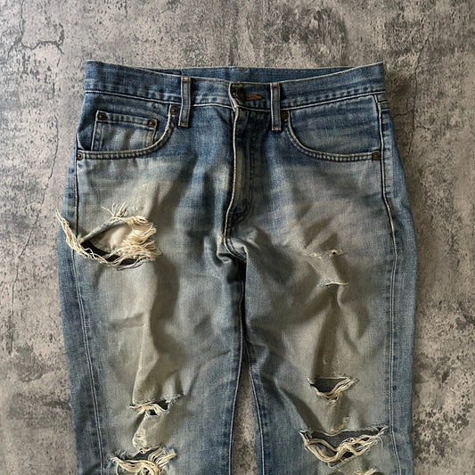 Edwin Thrashed 503 Denim (32x33) - 269archive