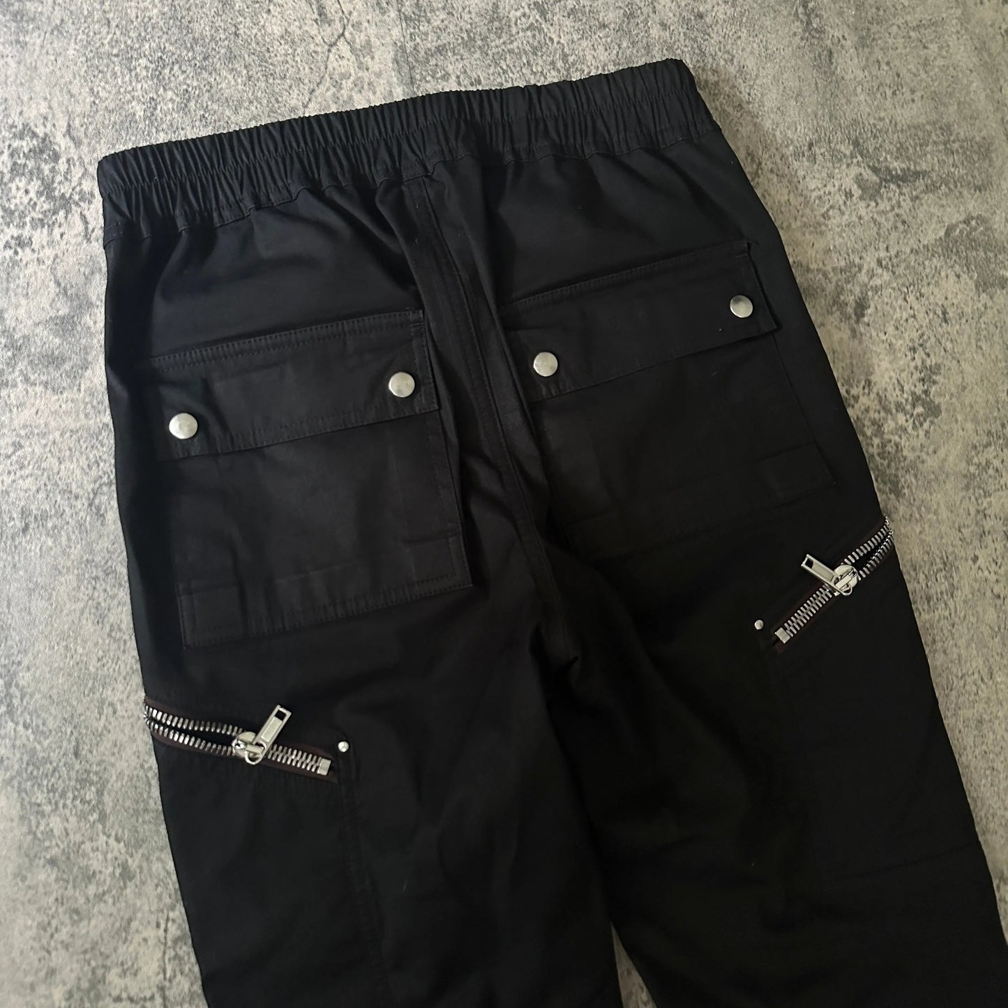 FW20 Rick Owens “Performa” Paneled Cargo Joggers - 269archive