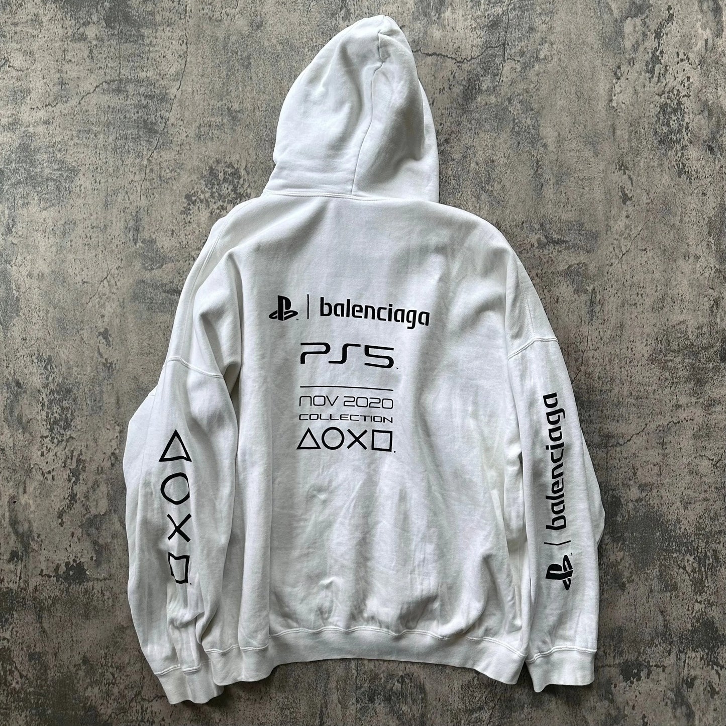 FW21 Balenciaga x Playstation "PS5" Oversized Hoodie - 269archive