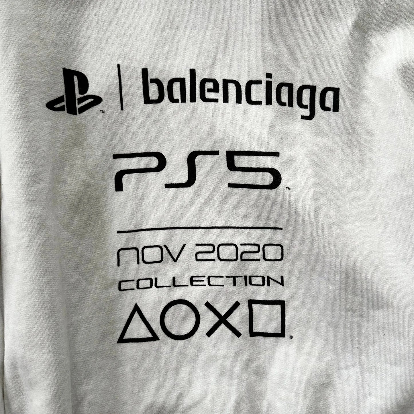 FW21 Balenciaga x Playstation "PS5" Oversized Hoodie - 269archive